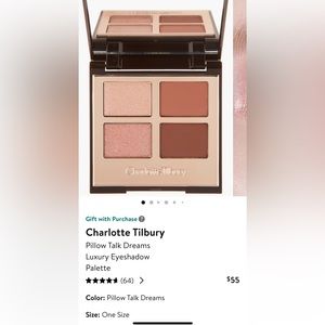 Charlotte Tilbury
Pillow Talk Dreams
Luxury Eyeshadow
Palette